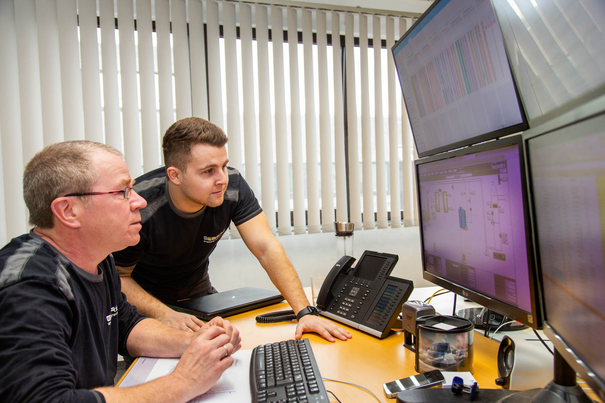 Innendienst plant die Servicetour
